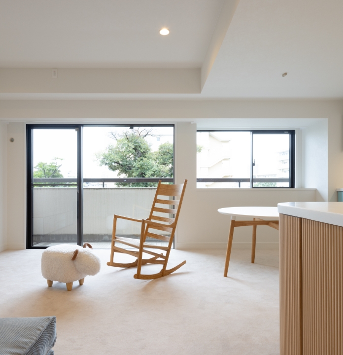 ベッドルーム、クロゼット