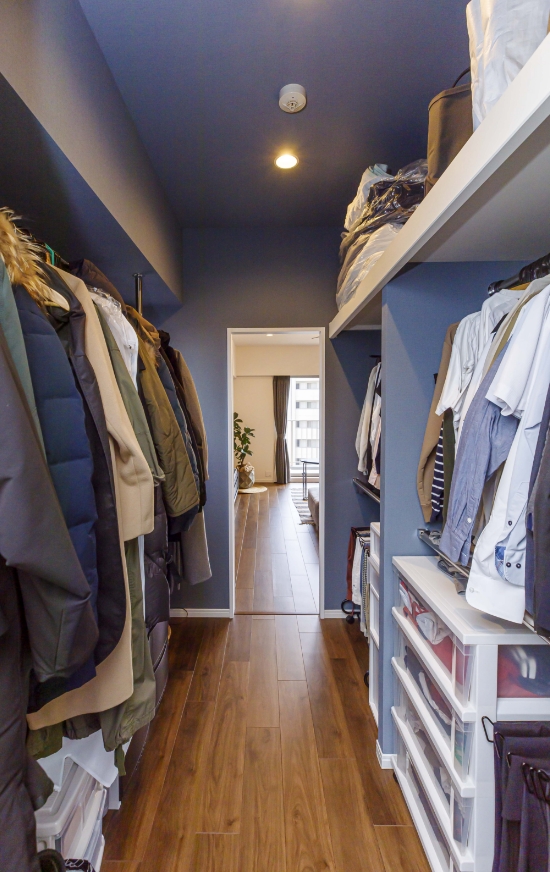 クローゼットの写真