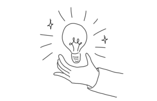 電球のイラスト