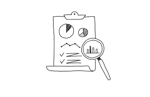 チェックリストのイラスト