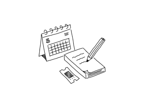 カレンダーのイラスト