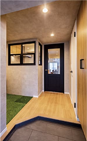 販売時の玄関、廊下(※1)